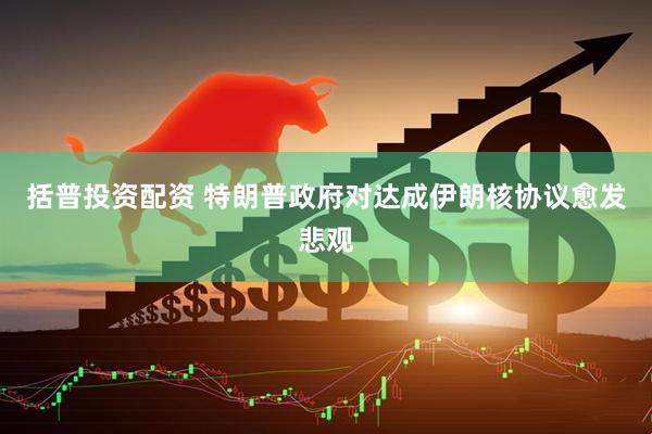 括普投资配资 特朗普政府对达成伊朗核协议愈发悲观
